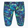 Men's swim jammers TYR Thresher Jammer Hyperblitz blue/green