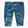 Men's swim jammers TYR Thresher Jammer Hyperblitz blue/green 2