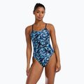 Women's one-piece swimsuit TYR Durafast Elite Energy Cutoutfit blue 4