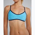 TYR Lapped Trinity swimsuit top light blue/aqua 8