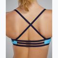 TYR Lapped Trinity swimsuit top light blue/aqua 9