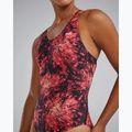 Women's one-piece swimsuit TYR Durafast Elite Radiant Flare Maxfit red 5