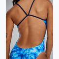 Women's one-piece swimsuit TYR Durafast Elite Azultec Cutoutfit ocean blue 6