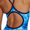 Women's one-piece swimsuit TYR Durafast Elite Azultec Diamondfit ocean blue 5