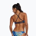 TYR Riptidal Trinity teal/orange swimsuit top 2