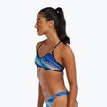 TYR Riptidal Trinity teal/orange swimsuit top 3