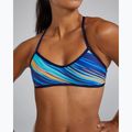 TYR Riptidal Trinity teal/orange swimsuit top 5