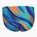 Men's swimming briefs TYR Durafast Elite Riptidal Briefs teal/orange 2
