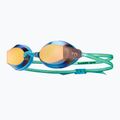 Children's swimming goggles TYR Blackops 140 Ev Racing Mirrored orange/green