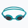 Children's swim goggles TYR Swimple Metallized silver / blue 2