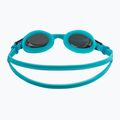 Children's swim goggles TYR Swimple Metallized silver / blue 4