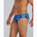 Men's swim briefs TYR Durafast Elite Waveform Brief blue 4