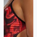 Women's one-piece swimsuit TYR Durafast Elite Waveform Cutoutfit red 8