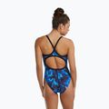 Women's one-piece swimsuit TYR Durafast Elite Waveform Diamondfit blue 5