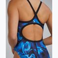 Women's one-piece swimsuit TYR Durafast Elite Waveform Diamondfit blue 10