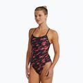 Women's one-piece swimsuit TYR Durafast Elite Triadic Trinityfit red 7