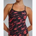 Women's one-piece swimsuit TYR Durafast Elite Triadic Trinityfit red 8