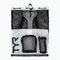 Swim bag TYR Big Mesh Mummy Bag 40 l white