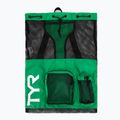 Swim bag TYR Big Mesh Mummy Bag 40 l kelly green