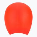 Swim cap TYR Long Hair Wrinkle Free Silicone bright red 2