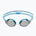 Women's swim goggles TYR Blackops 140 Ev Racing Mirrored blue/white 2