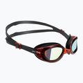 Swim goggles TYR Special Ops 2.0 Mirrored black/red