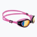 Swim goggles TYR Special Ops 2.0 Mirrored pink/black
