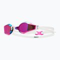 Swim goggles TYR Stealth-X Performance Mirrored pink/white
