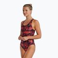 Women's one-piece swimsuit TYR Durafast Lite Seismo Maxfit red 4
