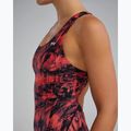 Women's one-piece swimsuit TYR Durafast Lite Seismo Maxfit red 8