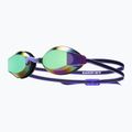 Women's swimming goggles TYR Blackops 140 Ev Racing Mirrored purple/green
