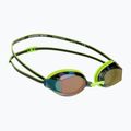 Swimming goggles TYR Blackops 140 Ev Racing Mirrored bright green/black