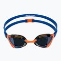 Swimming goggles TYR Tracer-X RZR Mirrored blue/orange 2