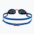 Swimming goggles TYR Tracer-X RZR Mirrored blue/orange 4
