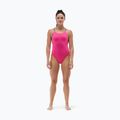 Ladies' one-piece swimsuit Tyr Multistrap Cutoutfit Durafast Elite pink/multi 2