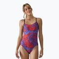Ladies' one-piece swimsuit Tyr Cutoutfit Hodori orange/purple