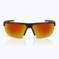 Nike Tempest matte gridiron/total orange brown w/orange sunglasses 6