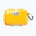 Storage container PELI 1020 Micro Case black/yellow