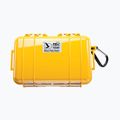 Storage container PELI 1040 Micro Case black/yellow