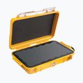 Storage container PELI 1040 Micro Case black/yellow 2