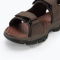 SKECHERS Tresmen Hirano chocolate men's sandals 7