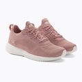 Women's SKECHERS Bobs Squad Tough Talk blush sneakers 4