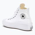 Converse women's trainers Chuck Taylor All Star Move Platform Hi white/natural ivory/black 4