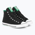 Converse Chuck Taylor All Star Hi black/green/prime pink trainers 4