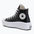 Women's trainers Converse Chuck Taylor All Star Move Platform Leather black 3