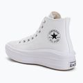 Women's trainers Converse Chuck Taylor All Star Move Platform Leather white 3