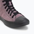 Trainers Converse Chuck Taylor All Star Hi Suede Faux Fur grey/purple 7