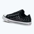Chuck Taylor All Star Studded black/silve/white children's trainers 3