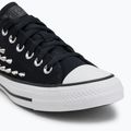 Chuck Taylor All Star Studded black/silve/white children's trainers 7
