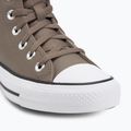 Trainers Converse Chuck Taylor All Star Faux Leather Hi classic taupe/dark matter 7